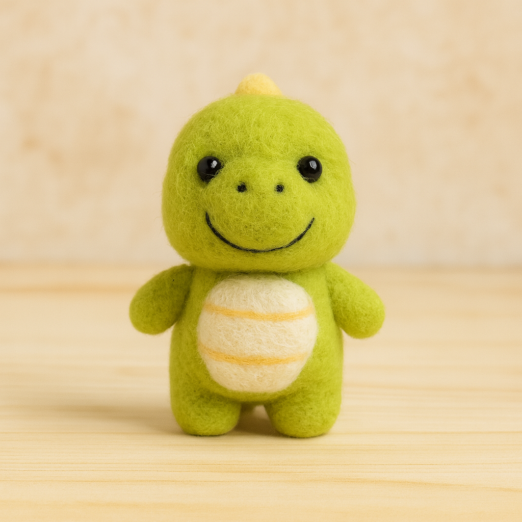 Needle Felting Dinosaur Tutorial Video β DIY Wool Felt Dino Pattern, Beginner Friendly, Instant Download